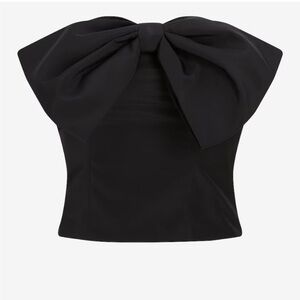 Express strapless bow top